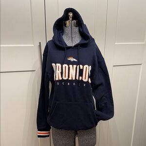 NFL Denver Broncos Navy Hoodie